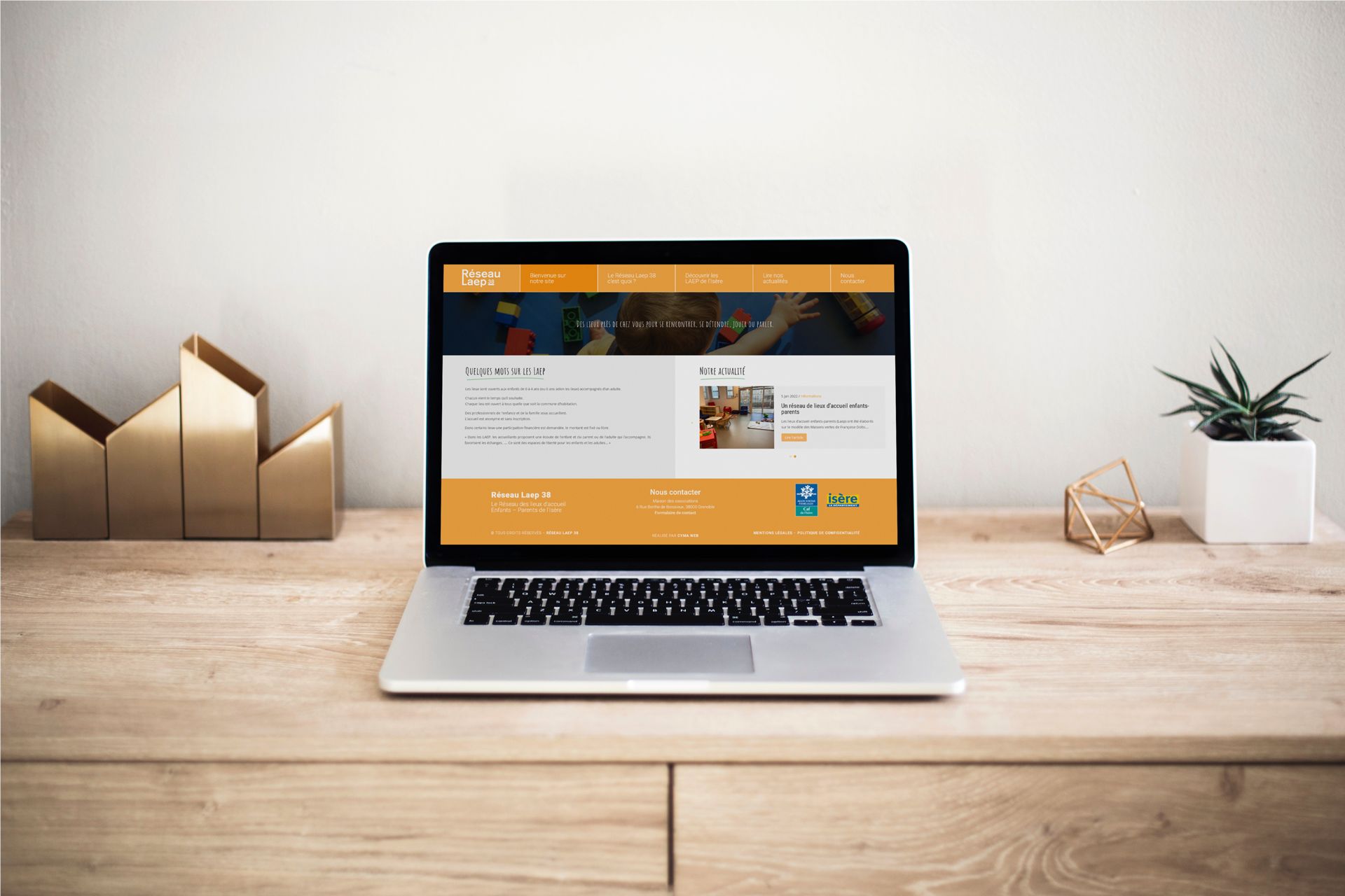 Réseau LAEP 38 — Un site internet qui évolue avec les besoins du réseau